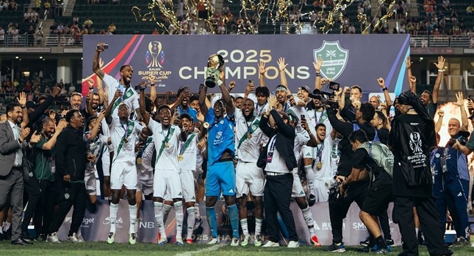 أهلى جدة بطلاً لكأس السوبر السعودى 2025