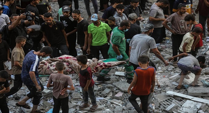 عشرات الشهداء والجرحى جراء قصف الاحتلال استهدف مناطق متفرقة فى قطاع غزة منذ فجر اليوم
