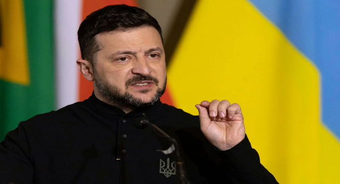 زيلينسكى : أوكرانيا تدعم عقد قمة ثلاثية وسألتقى ترامب بعد غد الإثنين