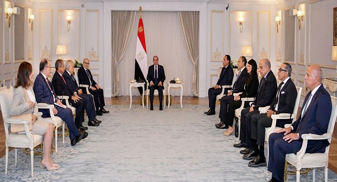 خلال استقباله لرئيس الوزراء اللبنانى.. الرئيس السيسى يؤكد موقف مصر الثابت والداعم لسيادة لبنان ووحدة وسلامة أراضيه