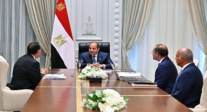 الرئيس السيسى يؤكد على ضرورة مواصلة الجهود المكثفة لتعزيز الانضباط المالى فى الإجراءات الحكومية