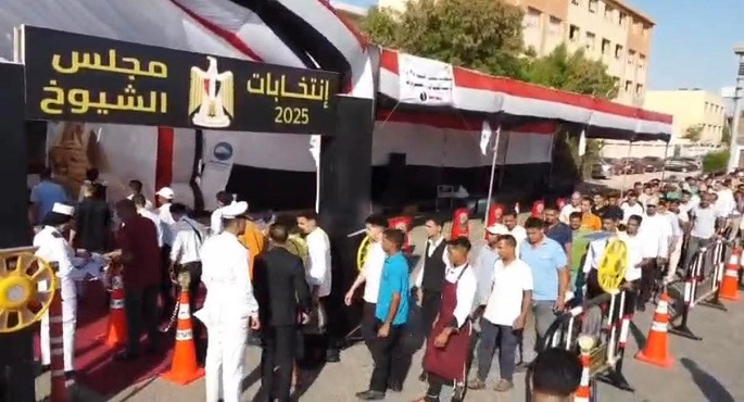 لجان الاقتراع تواصل استقبال الناخبين فى اليوم الثانى والأخير من انتخابات مجلس الشيوخ