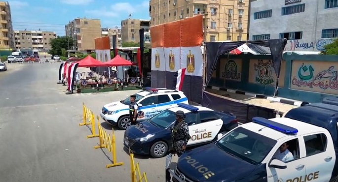 انتشار أمنى مكثف وحضور قوى للشرطة النسائية.. وزارة الداخلية تنفذ خطة محكمة لتأمين انتخابات مجلس الشيوخ