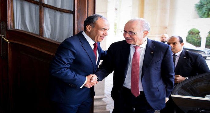 مؤتمر صحفى مشترك اليوم لبدر عبد العاطى ورئيس وزراء فلسطين عند معبر رفح