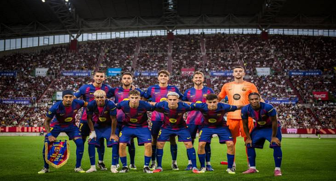 برشلونة يواجه آينتراخت فرانكفورت بدورى أبطال أوروبا
