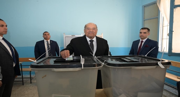 رئيس “الشيوخ” يدلى بصوته فى انتخابات مجلس الشيوخ 2025