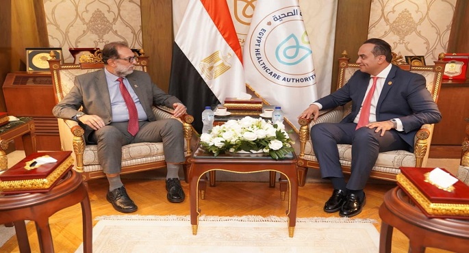 رئيس هيئة الرعاية الصحية يلتقى رئيس الهيئة القومية لسلامة الغذاء لمتابعة تنفيذ بروتوكول التعاون بين الهيئتين