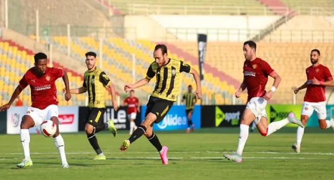 سيراميكا كليوباترا بعشرة لاعبين يحقق فوزا ثمينا على المقاولون العرب 1-0 فى الدورى