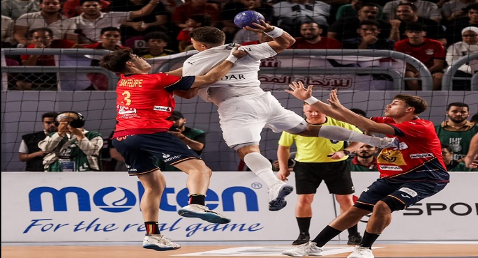 يد إسبانيا تهزم مصر 31-29 وتصعد إلى نصف نهائى مونديال الناشئين