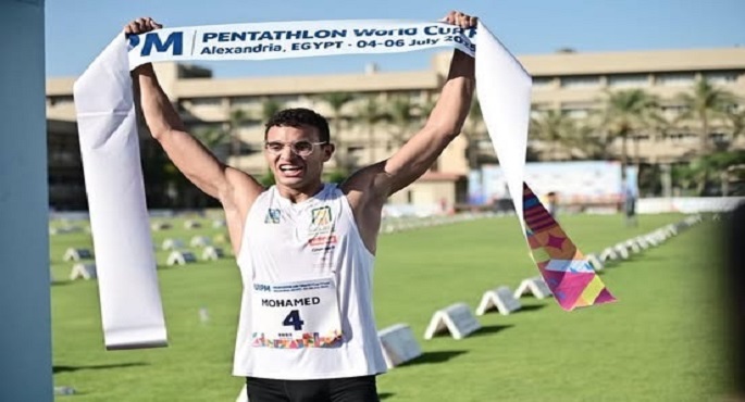 معتز وائل يحرز ذهبية الفردى ومنتخب الرجال يحصد البرونزية فى بطولة العالم للخماسى الحديث للكبار
