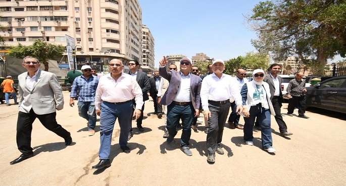 وزير الإسكان يتفقد مشروع إحياء حديقة الأزبكية ضمن مشروعات تطوير القاهرة الخديوية