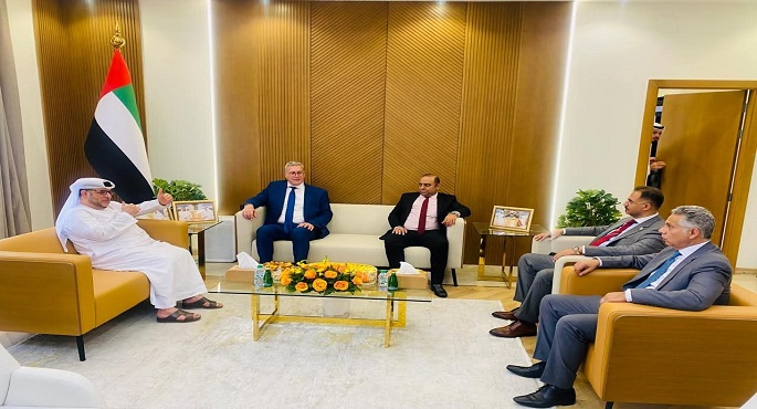 وزير البترول يبحث مع مسئول إماراتى تعزيز مجالات التعاون المشترك