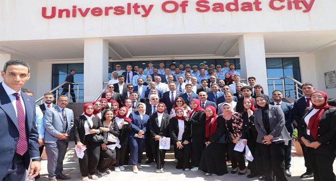 وزير التعليم العالى يتفقد مشروعات تعليمية وصحية بجامعة مدينة السادات بتكلفة 8 مليارات جنيه