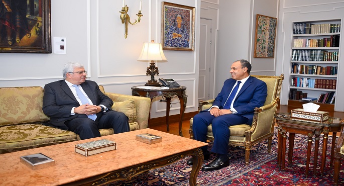 وزير الخارجية يبحث مع وزير التعليم العالى التعاون المشترك