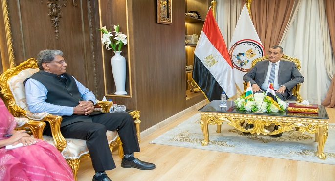 وزير الدولة للإنتاج الحربى: نسعى إلى عقد شراكات مع الشركات الهندية لنقل وتوطين التكنولوجيات الحديثة