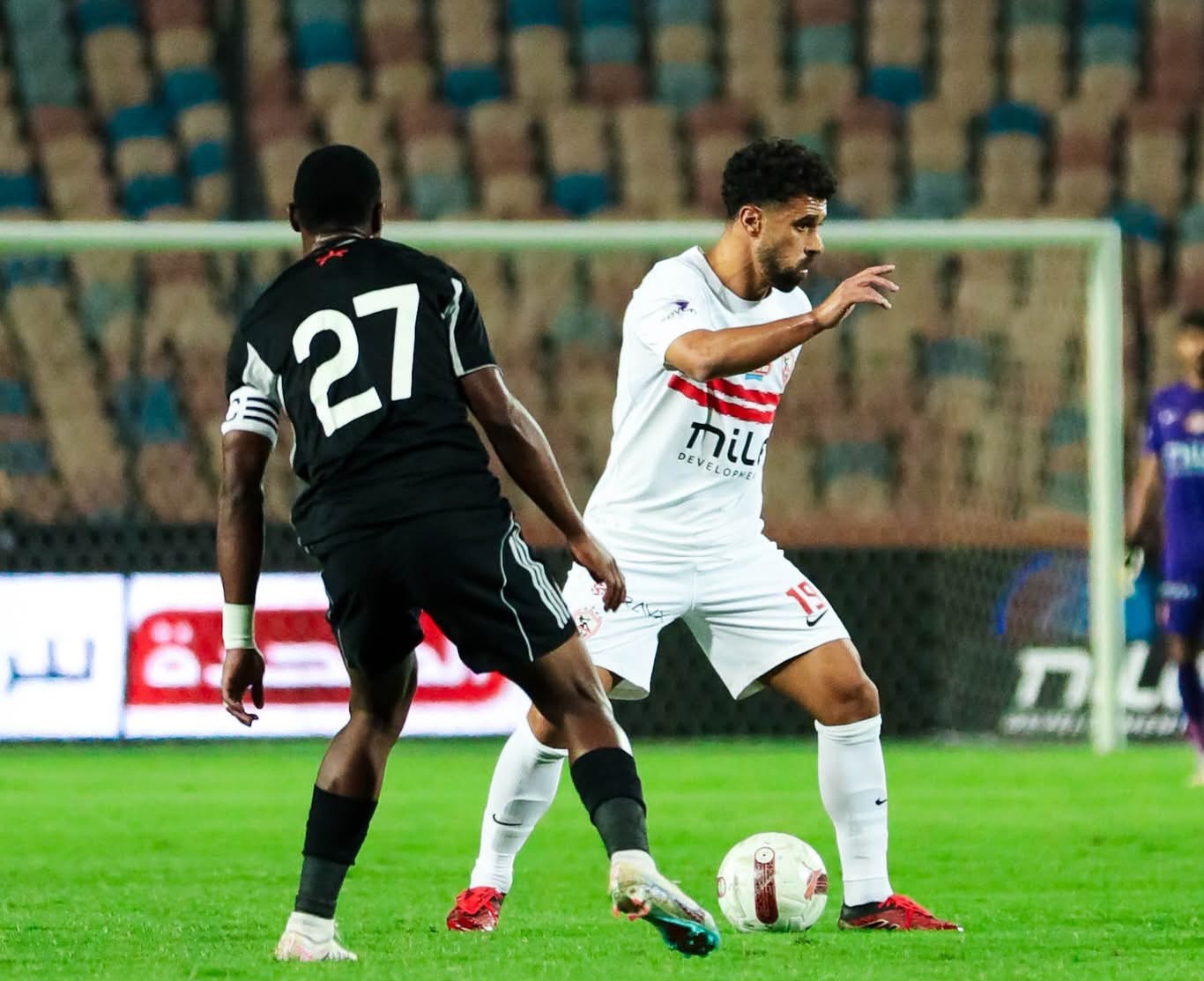 الزمالك يقع فى فخ التعادل أمام الجونة 1 – 1 قبل القمة 131