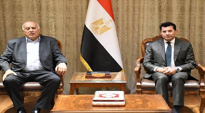 وزير الشباب:حريصون على تقديم كامل الدعم للأشقاء فى فلسطين بمختلف المجالات