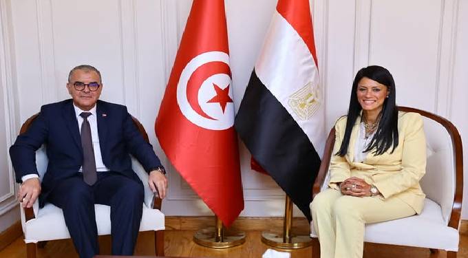 المشاط تبحث مع نظيرها التونسى تبادل الخبرات فى مجالات التخطيط وإعداد استراتيجيات التنمية
