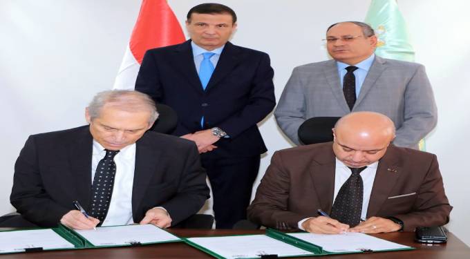 وزير الزراعة يشهد توقيع بروتوكول بين البحوث الزراعية والتصديرى للحاصلات الزراعية