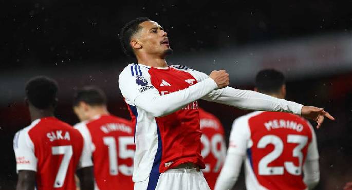 آمال ريال مدريد تتبدد فى ضم ساليبا بعد موافقته على تمديد تعاقده مع أرسنال حتى 2030