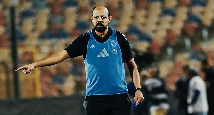 عماد النحاس يقود مران الأهلى اليوم استعدادا لعودة الدورى