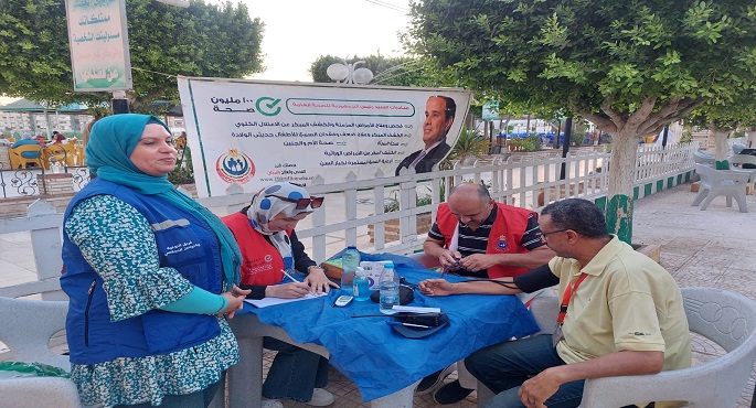 الصحة: حملة “100 يوم صحة” قدّمت 71 مليونا و685 ألف خدمة طبية مجانية خلال 48 يوما