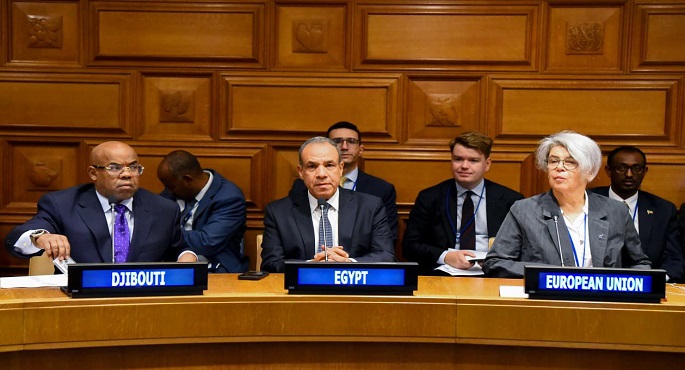 وزير الخارجية يشارك فى الاجتماع رفيع المستوى حول تمويل بعثة الاتحاد الأفريقى للدعم والاستقرار فى الصومال