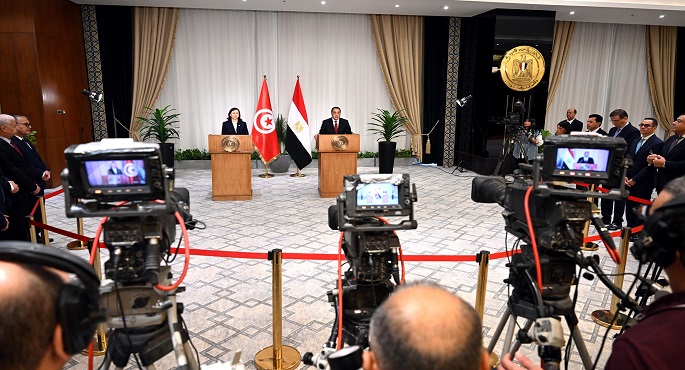 رئيسة الحكومة التونسية: نتوافق مع موقف مصر فيما يخص رفض تهجير الفلسطينيين