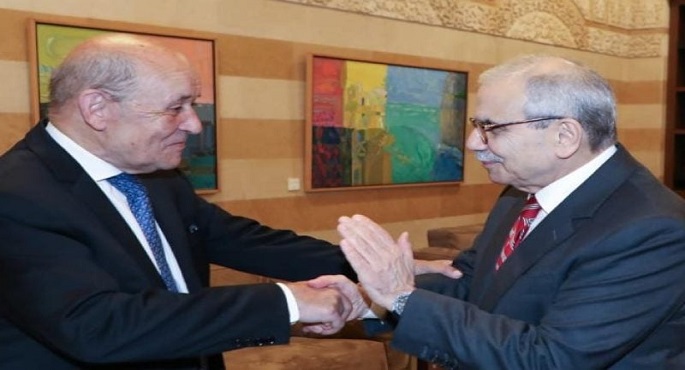 رئيس وزراء لبنان يطلع المبعوث الفرنسى على الوضع العام فى البلاد