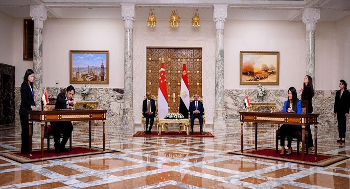 المشاط: مصر إحدى أهم الدول التي تربطها علاقات تاريخية ودبلوماسية مع سنغافورة