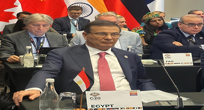 وزير الزراعة: تحقيق الأمن الغذائى العالمى لن يتأتى إلا من خلال تكاتف الجهود الدولية