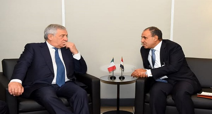 بالصور.. وزير الخارجية يلتقى نظيره الإيطالى على هامش أعمال الجمعية العامة للأمم المتحدة