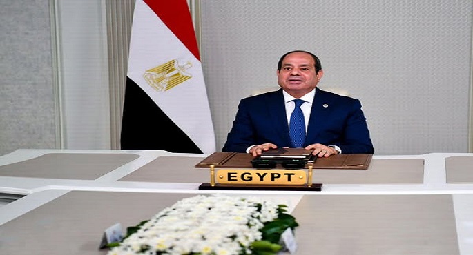 الرئيس السيسى: المشهد الدولى بات غارقا فى ازدواجية فاضحة للمعايير وانتهاك سافر لأحكام القانون