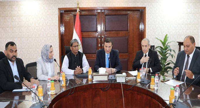 وزير الزراعة يبحث مع سفير الهند بالقاهرة تعزيز التعاون الزراعى