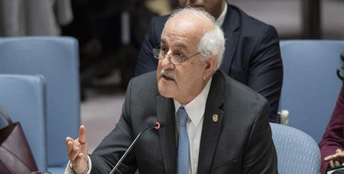 مندوب فلسطين بالأمم المتحدة: الاعترافات بالدولة لحظة تاريخية يجب البناء عليها
