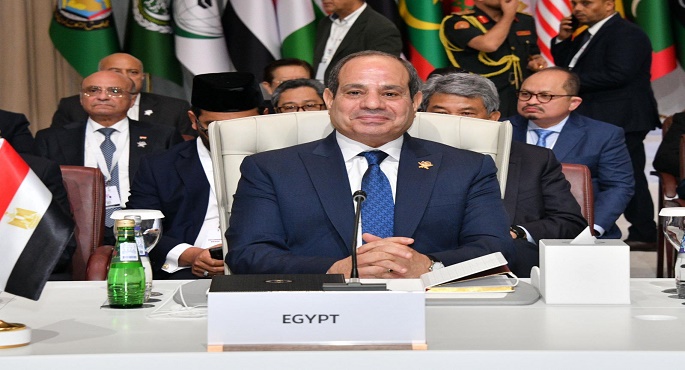 بالفيديو .. السيسي لقمة الدوحة: أدعو لإنشاء آلية عربية إسلامية تتعاون لمواجهة التحديات الكبرى بالمنطقة