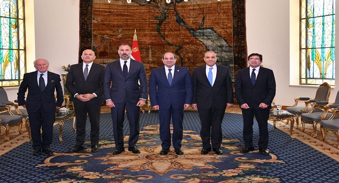 الرئيس السيسى يشيد بالدور التاريخى الذي تضطلع به شبكة الأغا خان للتنمية فى مصر منذ عقود