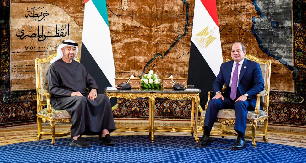 الرئيس السيسي والشيخ محمد بن زايد آل نهيان يرحبان بمبادرة ترامب لوقف الحرب على غزة