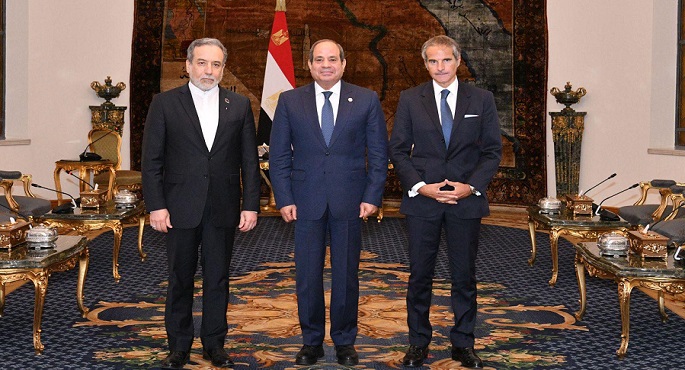 إيران توجه رسالة شكر وتقدير لمصر لجهودها فى استئناف المفاوضات بين إيران ووكالة الطاقة الذرية