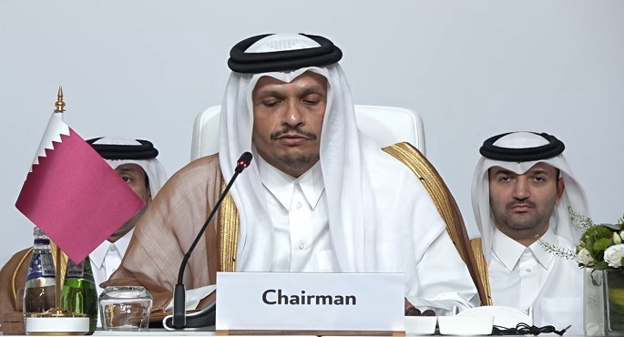 رئيس وزراء قطر: تمادى إسرائيل فى انتهاك القانون الدولى تجلى فى العدوان على الدوحة