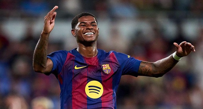 برشلونة يؤجل شراء راشفورد بشكل نهائى إلى الصيف المقبل