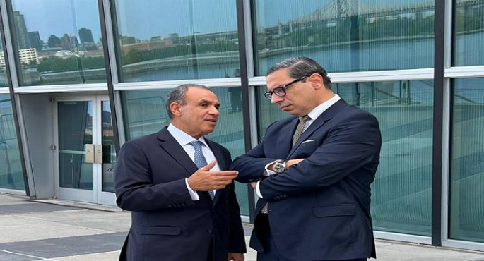 وزير الخارجية لنظيره القبرصى : تهجير الفلسطينيين خط أحمر لمصر