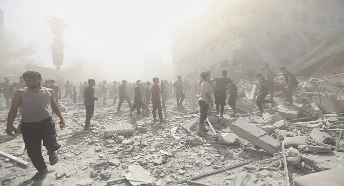 جيش الاحتلال الإسرائيلى يعلن قصف 150 هدفا في غزة خلال يومين
