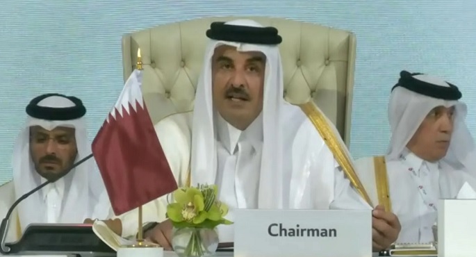أمير قطر: مؤتمر القمة العالمى الثانى للتنمية الاجتماعية يعكس الشراكة الفاعلة مع الأمم المتحدة