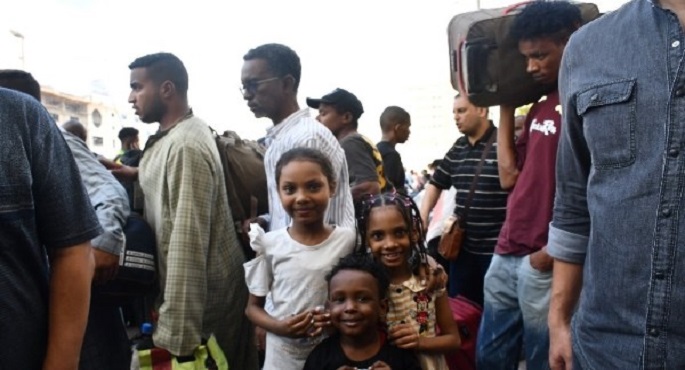 انطلاق الرحلة الـ 14 لقطارات العودة الطوعية للمواطنين السودانيين إلى وطنهم
