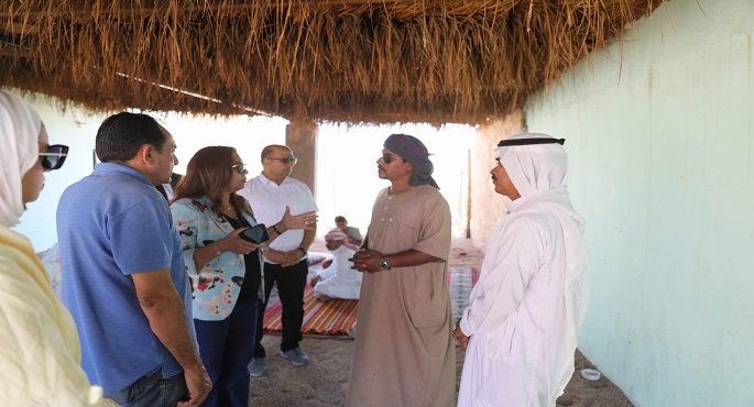 بالصور.. د منال عوض توجه بسرعة التنسيق لبحث الحلول لمشكلات أهالى وادى مجيرح بمدينة دهب