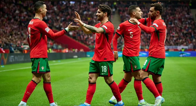 منتخب البرتغال يقص شريط مشواره فى تصفيات كأس العالم أمام أرمينيا