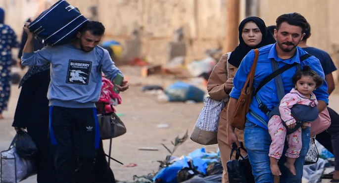 الاحتلال الإسرائيلى يطالب مجددا الفلسطينيين بإخلاء مدينة غزة والتوجه نحو الجنوب