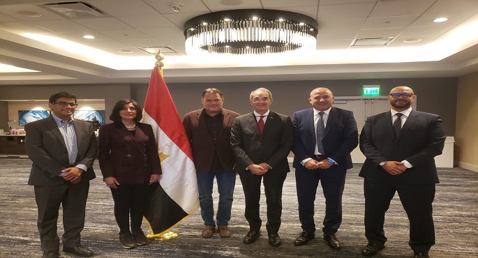 وزير الاتصالات يناقش مع مسئولى شركات أمريكية زيادة استثماراتها فى مصر بمجالات الذكاء الاصطناعى