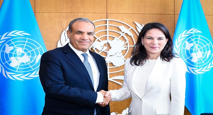 وزير الخارجية يؤكد الحاجة المُلحة لتعزيز مصداقية الأمم المتحدة الآن أكثر من أي وقت مضى